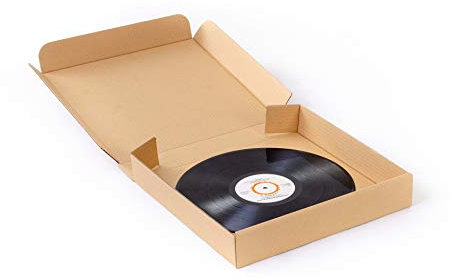 Imballaggio in cartone per dischi in vinile 330x330x60 mm Pacchetto in cartone Confezione regalo Spedizione Scatola robusta per dischi in vinile Confezione da 3 strati (40)