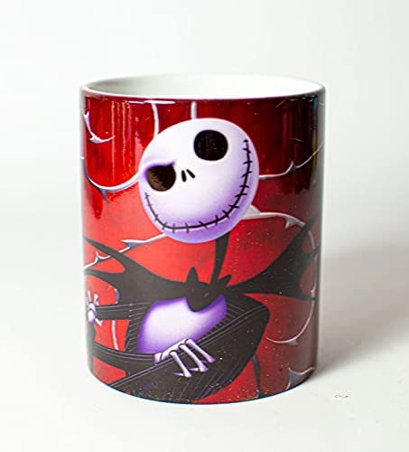Tasse - Cauchemar avant Noël (Tasse - Cauchemar avant Noël - Jack Skellington - rouge...)