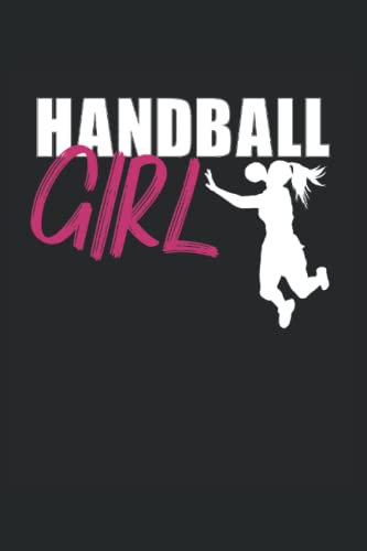 Handball Notizbuch: Notizbuch für Handballerin | Geschenkidee für Handballspielerin | Handballtrainer | 120 Seiten 6x9 Zoll