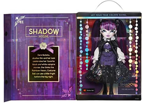 Regenbogen-Vision-Kostümball Rainbow High – Mode-Sammlerpuppe – 27,9 cm (Demi Batista)