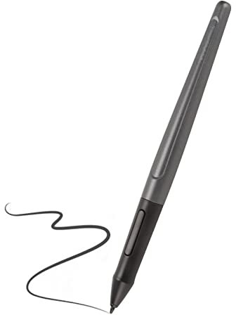 PF150 Stylus Pen, Tragbarer Grafiktablett-Stift Hochempfindlicher Digitaler Tablet-Stift mit 2 Programmierbaren Tasten für Q11K
