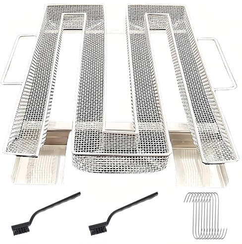 Rökgenerator, kallröksgenerator, rostfritt stål, kulgrill, rökugn, återanvändbar, kallrökning, matrökare, rökbox, kött, fisk, rengöringsborste, grill.