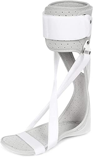 YDBMY Foot Drop orthosis Foot Support Stroke Drooping Valgus and Varus Correction Shoe Ankle Joint Fixation Brace Rehabilitation Fracture Protection Device (Color : Left, Size : Small)