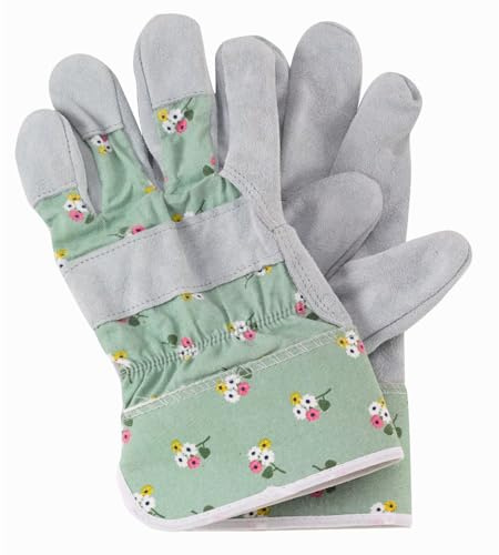 Bramley & Sage Briers Posies Print Tuff Rigger Ladies Gardening Gloves