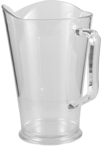 KOCKSHION Pichet Transparent Plastique Pour Eau Froide Boissons Cocktails Etc Grand Pichet De Service Pour Restaurants