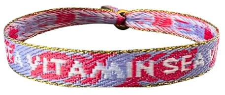 happymaker Stoffarmbänder mit Statement im Boho Style für Frauen und Männer, wasserfest, handmade in Deutschland, Festival Armband