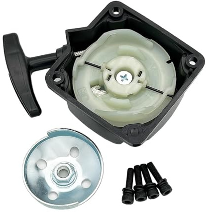 Piezas de jardín, Accesorios for desbrozadora de Gasolina, Kit de Arranque de Retroceso, Apto for 33 CC, 43 CC y 52 CC.