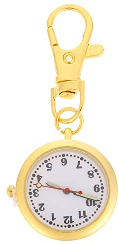 Gatuida Alloy Watch Kreative Quarzuhr Für Praktische Taschenuhr Mit Schlüsselanhänger Für Medizinisches Personal Langlebig Und