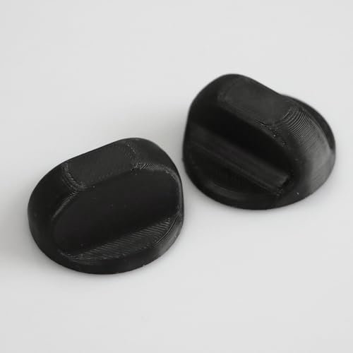 PIAOLGYI Ersatzknopf für Neo 120, Zubehör kompatibel mit Luxe Bidet Neo 120, 2 Stück (schwarz)