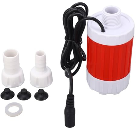 Mini-Tauchpumpe, 10 W, 700 L/h, Extrem Leise Wasserpumpe, Kleine Springbrunnenpumpe für Wasserspiele, Aquarien, Aquarien, Tischbrunnen, Innen- oder Außenteich