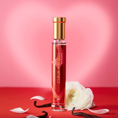 adopt COEUR À COEUR Eau de Parfum, 30 ml | Parfum féminin, séduisant avec une passion fruitée, des fleurs blanches élégantes, une touche chaleureuse de vanille noire, adopt : parfum pour femme