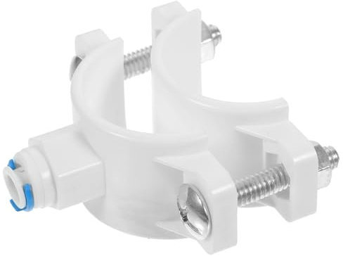 Angoily Wasserfilter Abwasserklemme Aus Robustem Pom Kunststoff Mit Dichtungsventil Schnellanschluss Ablaufsattel Für Umkehrosmoseanlagen Inkl Montageset Druckbeständig Und Leckagefrei
