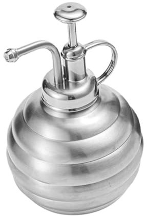IWOWHERO Pflanzenwasser-sprühflasche Edelstahlsprüher Kleine Gießkanne Für Topfpflanzen Bewässerungssprühflasche Mit Fassungsvermögen Sprühnebelflasche Für Innen Und Außenbereich