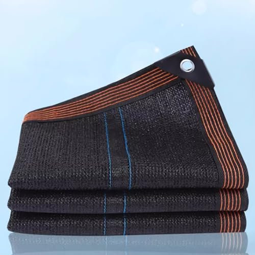 Telo parasole per esterni, protezione UV al 98%, per giardino, serra, garage, patio, pergola, prato, telo in rete resistente (5 x 6 m)