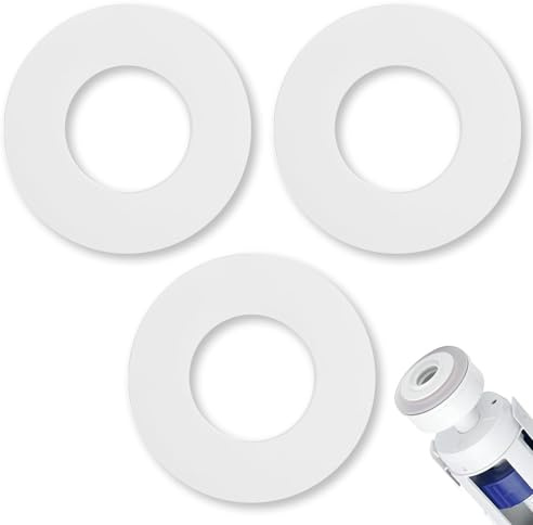 3 Pcs Silicone 816.418.00.1 Flush Valve Seal Washer Set, Compatible with Geberit Flush Valve Seal Replacement Ring Repair Rubber Toilet Cistern Seal Diaphragm for Geberit