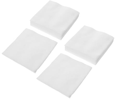Dischetti di Cotone per Viso 250g, Cotone Bianco, Spessi | Rimozione Veloce del Make-up e Cura Beauty, Formato Quadrato, 1 Confezione, per Pelle Sensibile