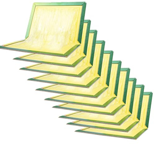Sixinfeto 10 PCS Glue Sticky Board Trap 24cm * 17cm Cockroach Trap for Indoor Outdoor