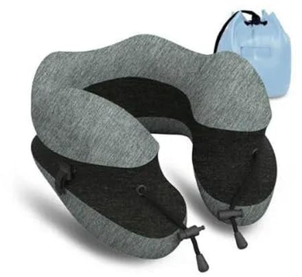 ZXLIHS NYSDM U-Shape Resekudde för Memory Foam Nackkudde Resetillbehör Bekväma kuddar för sömn Hemtextil 5 färger