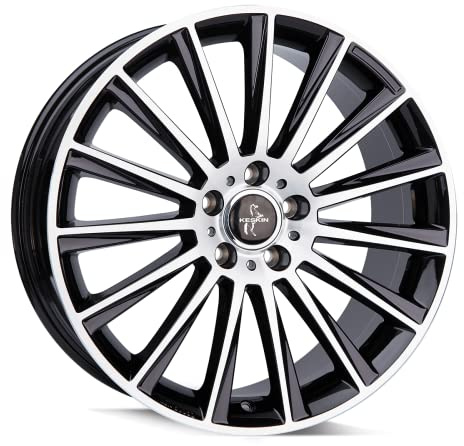 Keskin KT18 9.5JX20 5/120 ET35 72.6 BLACK FRONT POLISH Alufelge