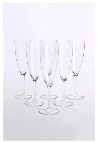 SVALKA Champagne Glass, Clear glass21 cl