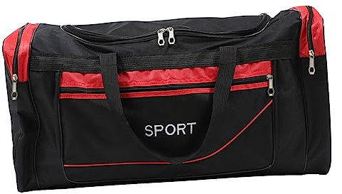 Cabilock Große Reisetasche Aufbewahrungstasche Aus Oxford Stoff Mit Metallreißverschluss Wasserabweisend Reißfest Für Reisen Herren Damen