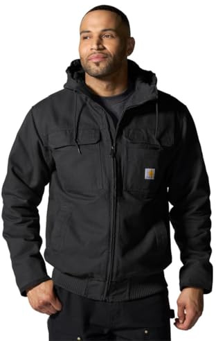 Carhartt Men's J140 Loose Fit Firm Duck Insulated Flannel-lined Active Jac Jacket