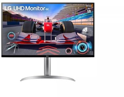 LG 32UQ750P-W écran Plat de PC 80 cm (31.5) 3840 x 2160 Pixels 4K Ultra HD LCD Argent