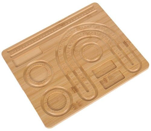 Bemvp Perlenbrett Für Die Schmuckherstellung, Perlenplatte, Perlenmatten-tabletts, Perlenbrett Aus Holz Für Schmuck, Armbänder, Halsketten, DIY-Design