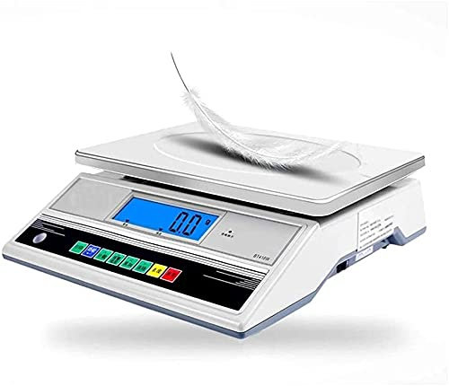 XDAWQP Balance électronique pour Cuisine Balance numérique précise, Balance de Cuisine, Balance de Cuisson électronique à Affichage numérique - Surface en Acier Inoxydable,10kg/0.1g