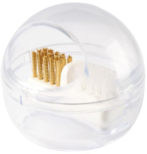 WRITWAA Brosse De Nettoyage Pour Foret À Ongles Avec Boîte Compacte Détachable Outil De Manucure Professionnel Et Usage Personnel Nettoyeur Ponçeuse Ongle Facile À Utiliser