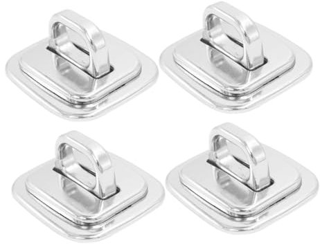 Hemobllo 4pcs Computer Lock Security Anchor Plate for Laptop Locks Theft Protection Plate for Desk Mount Compatible
