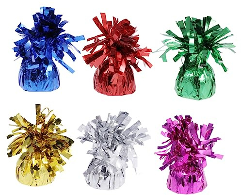 Cabilock 6 Pezzi Pendente a palloncino pesi a palloncino ciondoli a palloncino accessorio per palloncini peso del pallone da festa