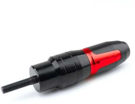 NPNGLCKCVF Motorradrahmen Für Suzuki SV 650 SV650 1999-2018 SV650X 2018-2025 Motorradzubehör Auspuffschieber-Sturzpad-Schutz Motorrad-Slider(Rot)