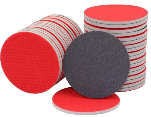 CATELL 30 Pezzi Spugne Abrasive, Spugna Abrasiva a Umido P400 Grane Blocchi Abrasivi Lavabili e Riutilizzabili Grane Diverse Spugnette Abrasive per Legno Metallo Cartongesso Plastica Automobile