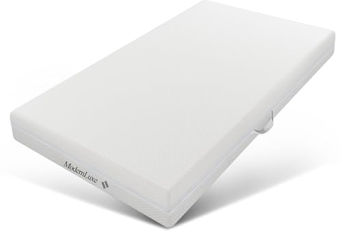 YAIXBNG Kallskummadrass, 90 x 200, 7-zons komfortskummadrass, 20 cm hög, H3, H2, ergonomisk kall skummadrass med handtag och överdrag, tvättbar klimatfiber quiltad med dragkedja runtom