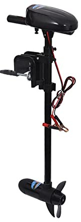 Outboard Motor, Inflatable Boat Electric Motor Speed Kayak Small Fishing Canoe Dinghy Raft DC Battery Electric Motor Boat Engines