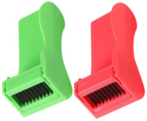 FIXOSHEE 2 piezas Cortador Judías Verdes Multifuncional Rallador Manual para Verduras y Frutas Cortador Preciso y Duradero para Cocina Herramienta Práctica para Rebanar y Trocear Vegetales