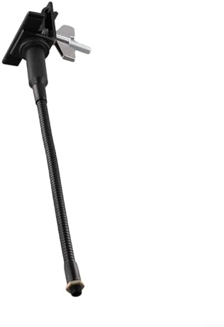 Für Trommelrand-Mikrofonklemme mit flexiblem Schwanenhals und Spannstange, sicherer Mikrofonhalter für Bass und Snare für Drums, einfache Einstellung für optimalen Klang