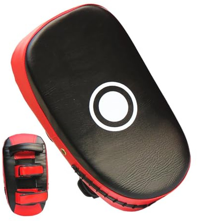 Generisch Box Trainingspratzen – Gebogene Kick Trainingsausrüstung, Schlagpratzen Für Boxen Kickboxen Kampfsport Karate | Effektives Coaching Tool Für Fitnessstudio Training Kinder Männer Nutzung Mit