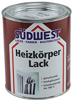 Südwest Heizkörperlack 0,75 Liter Weiß