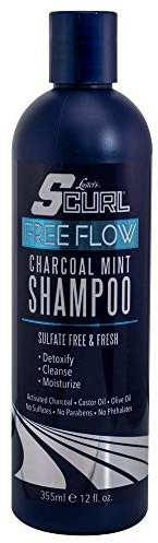 Scurl FreeFlow Charcoal Mint Shampoo 355ml