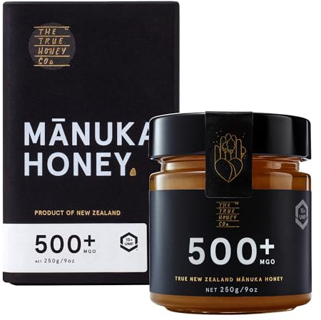 The True Honey Co. Manuka Miele MGO 500+ (UMF 15+) - 250 g - certificato UMF