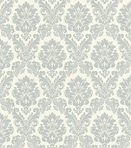 Rasch Tapeten Vliestapete (Classic-Chic) Blau beige 10,05 m x 0,53 m Trianon XIII 570533