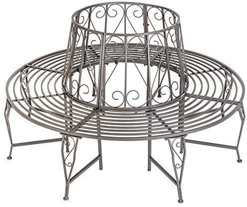 tectake 404563 baumbank 360°