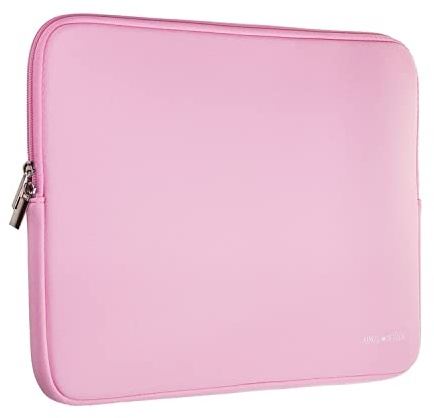 König Design Laptoptasche Laptophülle 17 Zoll stoßfeste Notebooktasche Laptop Schutzhülle Notebook Sleeve Hülle PC Laptop Schutztasche Rosa