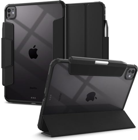 Spigen Ultra Hybrid Pro Case Compatible with iPad Pro 11 inch Case M5/M4 (2025-2024) - Black