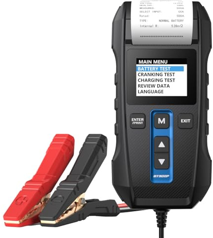 TOPDON USA - Battery Charging CRANKING System Tester W/Print
