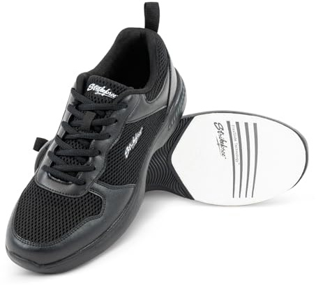 KR Strikeforce OPP Lite Black Athletic Bowlingschuh für Rechts- oder Linkshänder