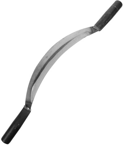 ifundom Raschietto Corteccia Giardino in Acciaio Manganese Utensile Curvo Durevole Antiscivolo Per Potatura e Propagazione Giardinaggio Professionale