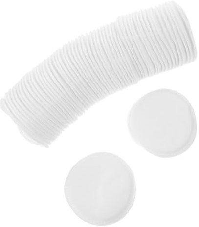NIYANGLE 200piezas Desmaquillador De Polvo Almohadillas Suaves y Esponjosas De Limpieza Para Ojos y Rostro